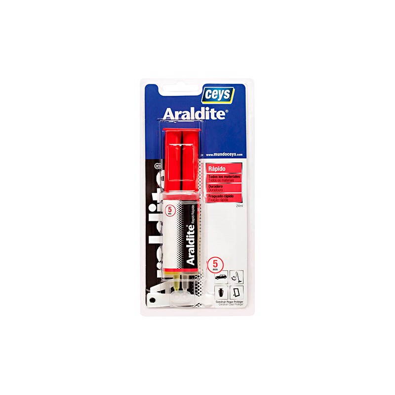ARALDITE RAPIDO JERINGA BLISTER 24ML
