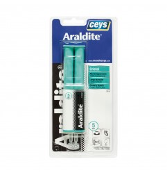 ARALDITE CRISTAL JERINGA TRANSPARENT 24ML