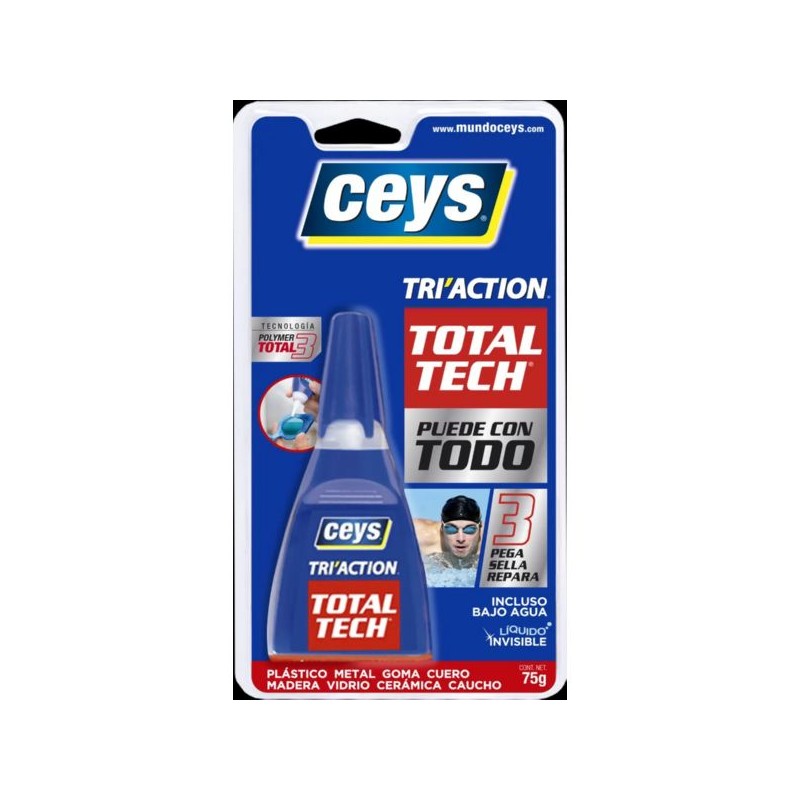 CEYS TRI'ACTION LÍQUIDO 75 G BLÍSTER
