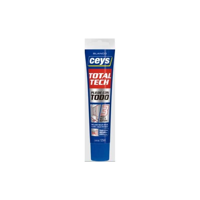 CEYS TOTAL TECH BLANCO TUBO 125ML