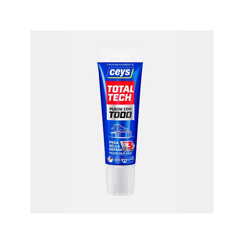 CEYS TOTAL TECH TRANSPARENTE TUBO 125ML