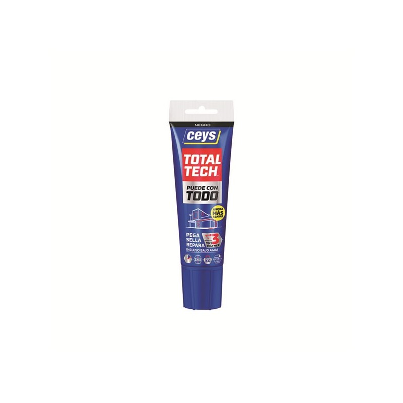 CEYS TOTAL TECH NEGRO TUBO 125ML