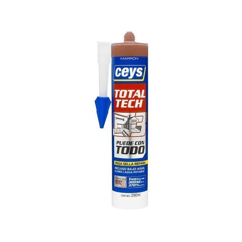 CEYS TOTAL TECH MARRON CARTUCHO 290ML