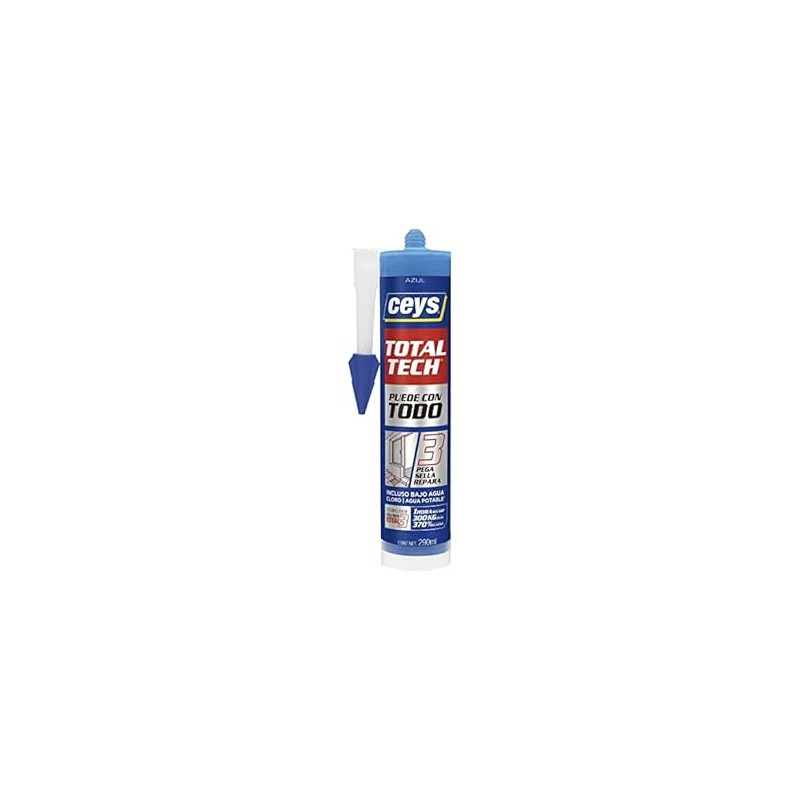 CEYS TOTAL TECH AZUL CARTUCHO 290ML CEYS TOTAL TECH AZUL CARTUCHO 290ML