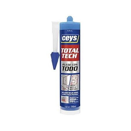 CEYS TOTAL TECH AZUL CARTUCHO 290ML