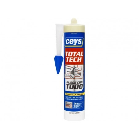 CEYS TOTAL TECH BEIGE CARTUCHO 290ML