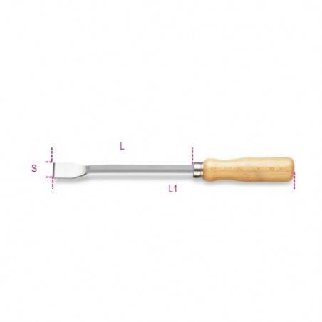 1717D 150 Rascador plano con filo frontal