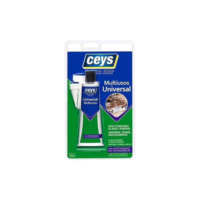 CEYS SILICONA UNIVERSAL TRANS 50ML