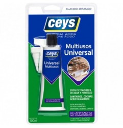 CEYS SILICONA UNIVERSAL BLANCO 100ML
