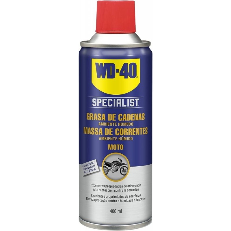 WD-40 SPECIALIST MOTO GRASA DE CADENAS AMBIENTE HUMEDO