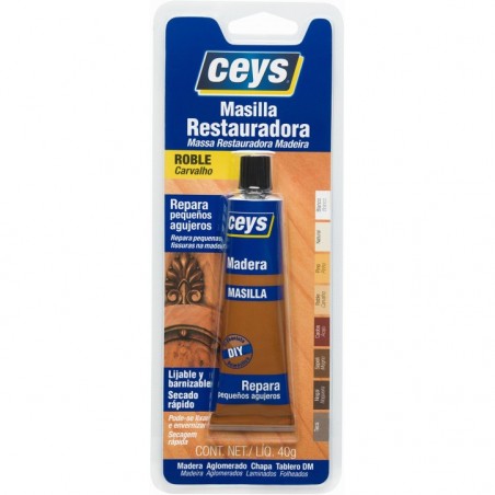 CEYS RESTAURADOR MADERA ROBLE TUBO 40G