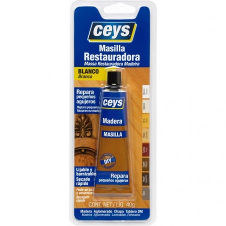 CEYS RESTAURADOR MADERA BLANCO TUBO 40G