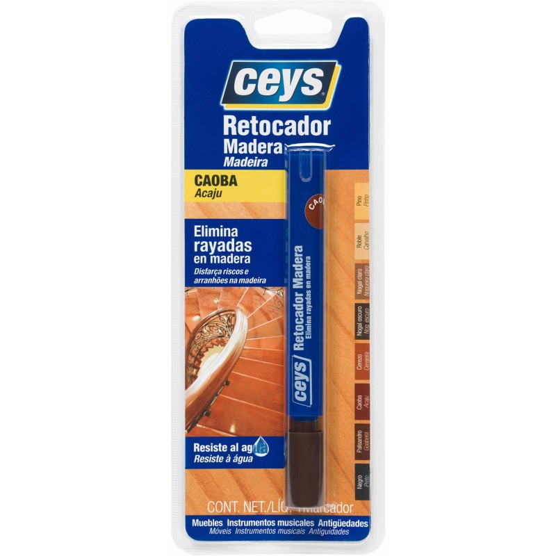 CEYS RETOCADOR MADERA CAOBA