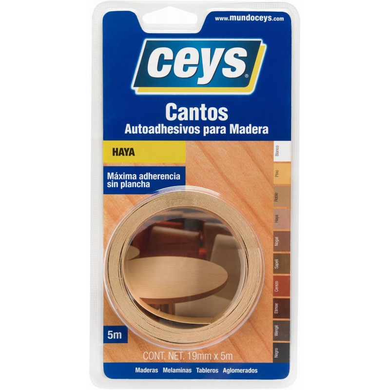 CEYS CANTO AUTOADHESIVO HAYA ROLLO 5M