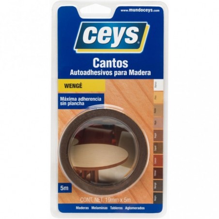 CEYS CANTO AUTOADHESIVO WENGÉ ROLLO 5M