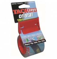CEYS CINTA CRISTAL CON CORTADOR 20MX50MM
