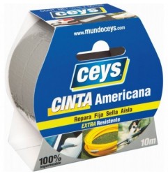 CEYS CINTA AMERICANA PLATA ROLLO 10MX50