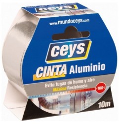 CEYS CINTA ALUMINIO ROLLO 10MX50MM