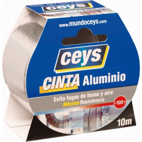 CEYS CINTA ALUMINIO ROLLO 10MX50MM