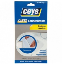 CEYS TIRAS ANTIDESLIZ BAÑERAS TRANS