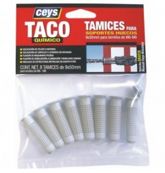 CEYS TAMICES TACO QUÍMICO 9X50MM 8U