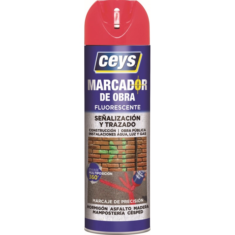 CEYS MARCADOR OBRA ROJO 500ML
