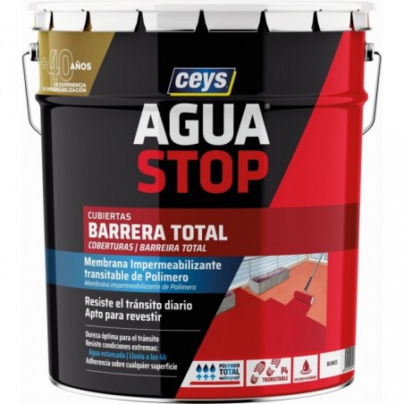 AGUASTOP BARRERA TOTAL 14KG BLANCO