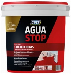 AGUASTOP CAUCHO FIBRAS TERRACOTA 1KG