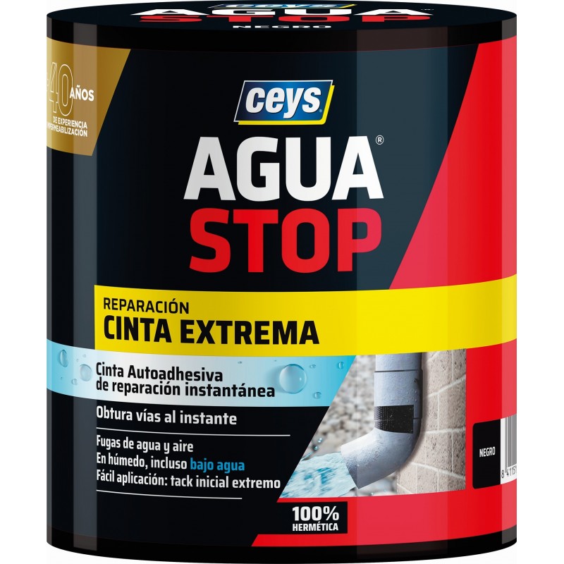 AGUASTOP CINTA EXTREMA NEGRA