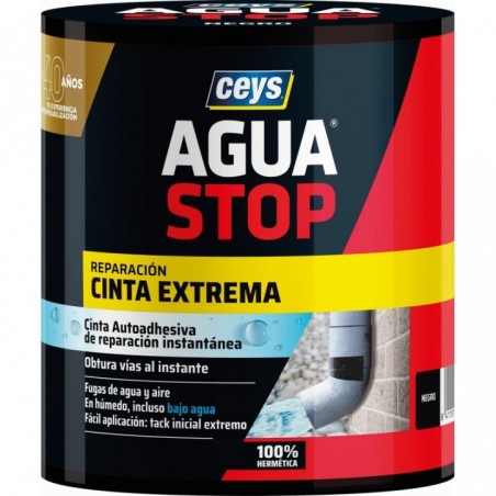 AGUASTOP CINTA EXTREMA NEGRA