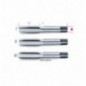 430ASW 3/16 Machos de roscar manuales de acero cromado, rosca Whitworth