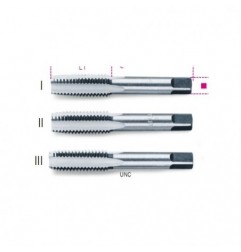 430ASC 5/16 Machos de roscar manuales de acero cromado, rosca UNC