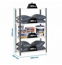 COMFORT PLUS 4/500 ANTRACITA/BLANCO