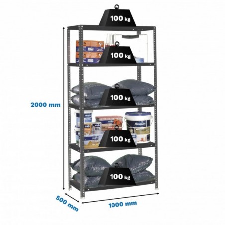 COMFORT PLUS 5/500 ANTRACITA