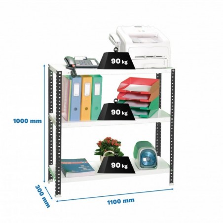 COMFORT SUPERPLUS 3/300 1000 ANTRACITA/BLANCO