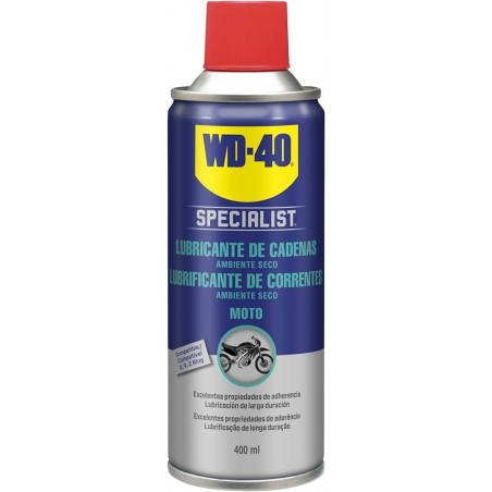WD-40 SPECIALIST MOTO LUBRICANTE DE CADENAS AMBIENTE SECO