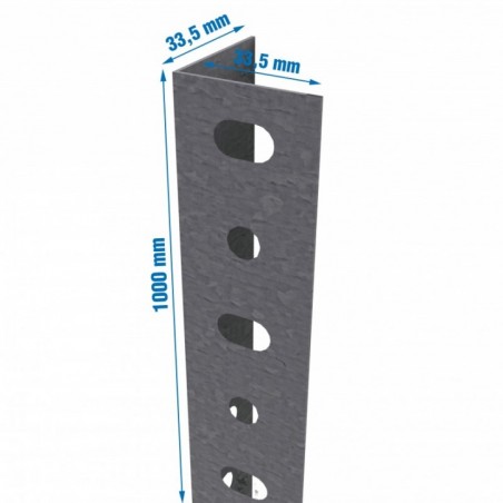 PERFIL SCLASSIC P/35 1000 GALVA
