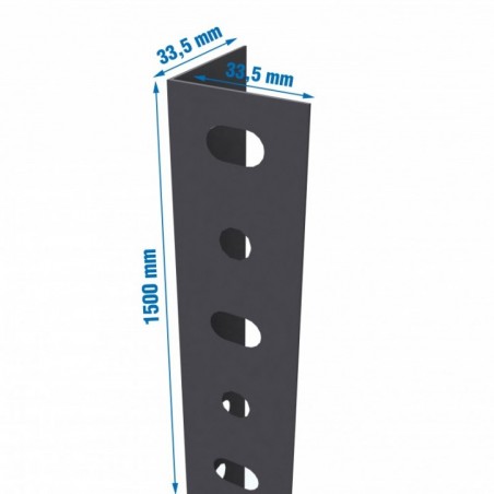 PERFIL SCLASSIC P/35 1500 ANTRACITA