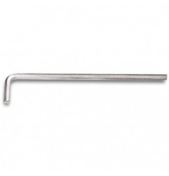 96LC 9 Llave Allen acodada, modelo largo, cromada