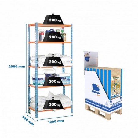 MINIPROMOBOX 12 MADERCLICK MEGAPLUS 5/400 AZ/NA/MA