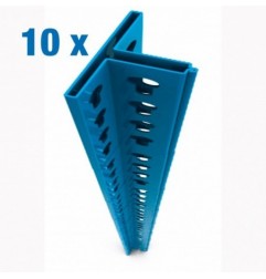 PACK 10 PERFIL OFFICLICK 1000 AZUL