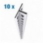 PACK 10 PERFIL OFFICLICK 1000 BLANCO