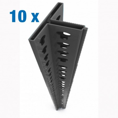 PACK 10 PERFIL OFFICLICK 1000 GRIS
