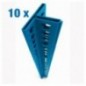 PACK 10 PERFIL OFFICLICK 1500 AZUL