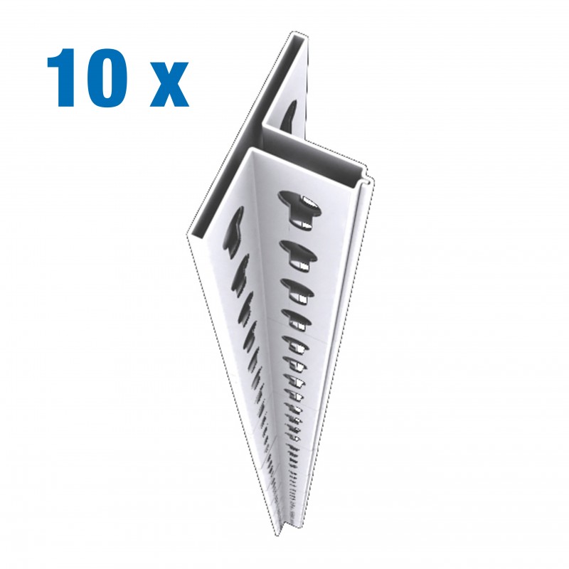 PACK 10 PERFIL OFFICLICK 1500 BLANCO