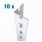 PACK 10 PERFIL SCLICK P/35 1000 BLANCO