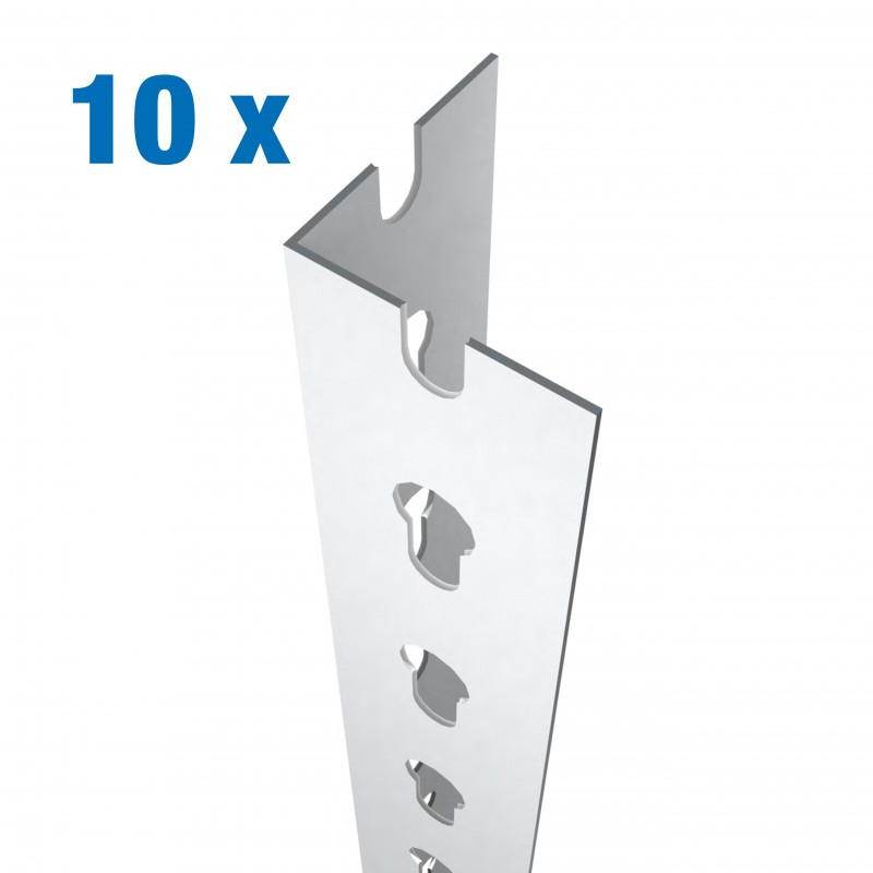 PACK 10 PERFIL SCLICK P/40 1000 BLANCO