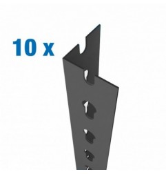 PACK 10 PERFIL SCLICK P/40 2000 GRIS