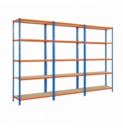 PACK 3 MADERCLICK 5/400 AZUL/NARANJA/MADERA