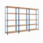 PACK 3 MADERCLICK 5/400 AZUL/NARANJA/MADERA